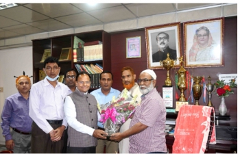 AHC paid a courtesy call on Mayor of Rangpur City Corporation Honorable Mostafizar Rahman Mostafa on 31.10.2022